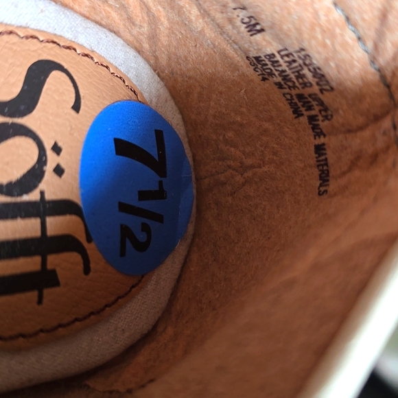 Sofft Leather Woven Slip On Flat Loafer Moccasin Creme  Size 7.5 Comfort NEW - Picture 5 of 7